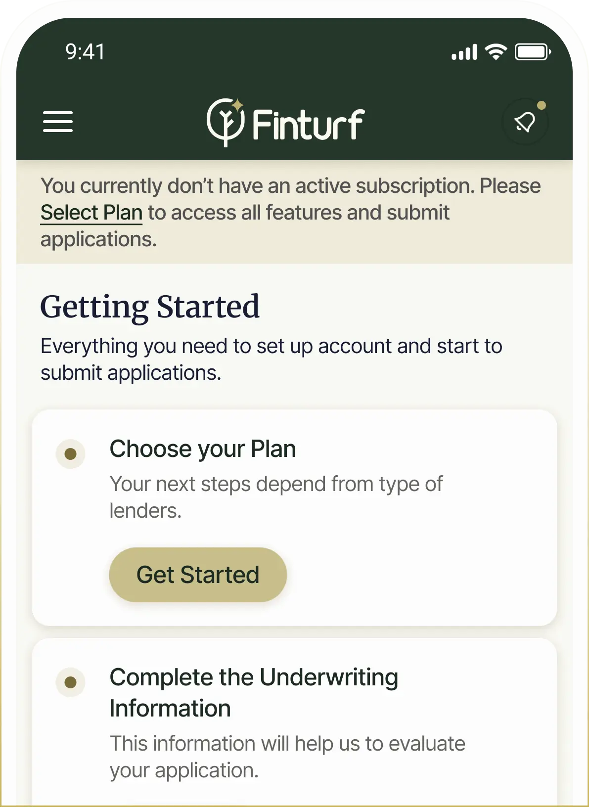 1. Sign Up