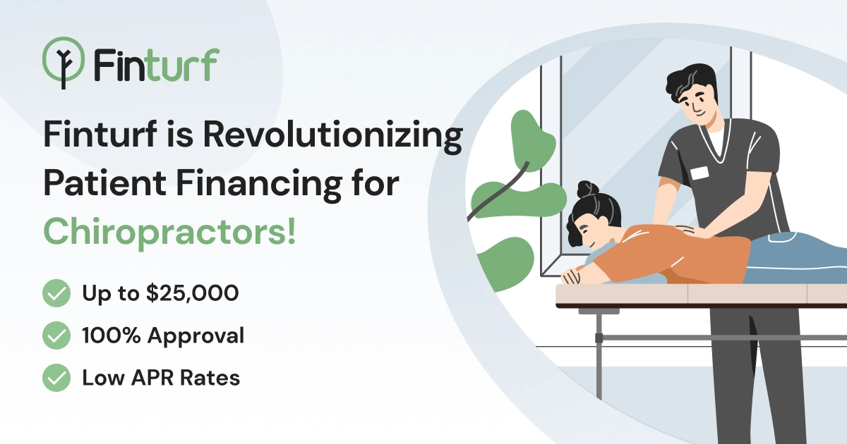 Finturf Empowers Chiropractors to Approve 100% of Patient Financing Applications