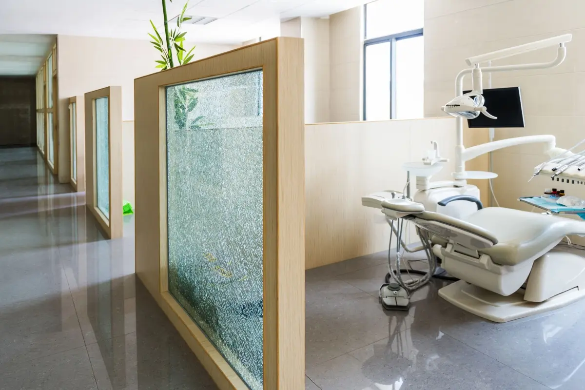 Modern dentist office